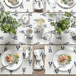 Image showing the Lobster Table runner, 35 x 280cm product.