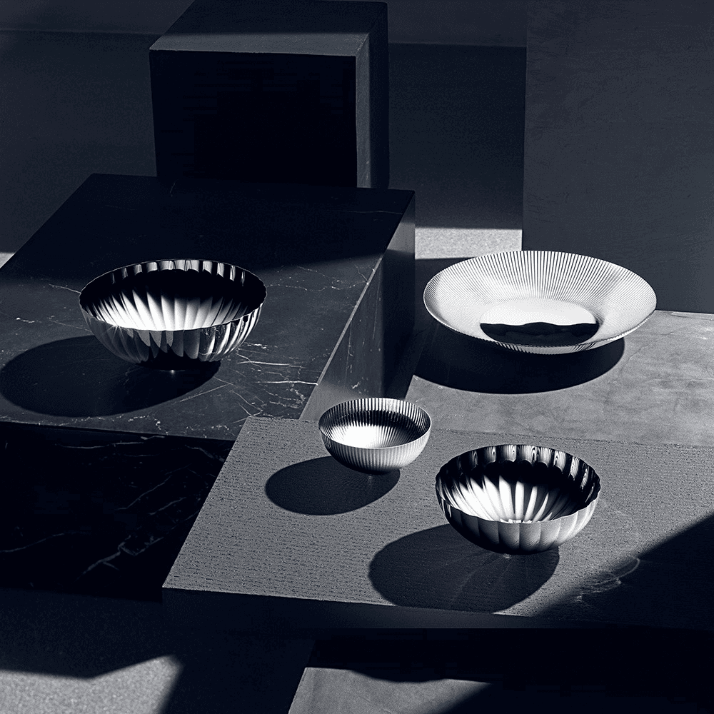 Bernadotte Large bowl, 26cm, Stainless Steel