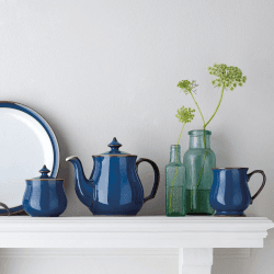 Image showing the Imperial Blue Covered sugar bowl product.
