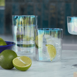 Image showing the Iridescence Set of 2 Tumblers, 390ml, Mother of Pearl product.