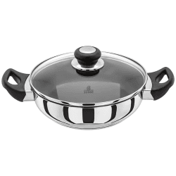 Image showing the Vista Sauteuse Pan, 24cm, Stainless Steel product.