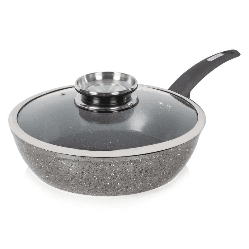 Cerastone Forged Multi Pan Set, 28cm, Grey