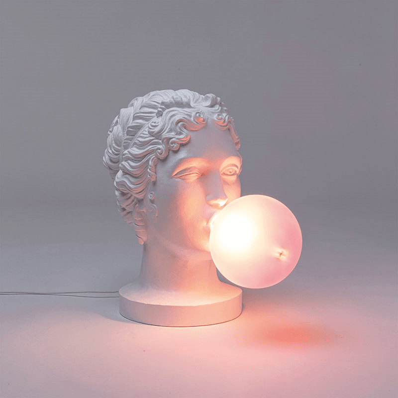 Wonder Time Grace Lamp, H36cm, White