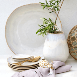 Image showing the Brisa Sal Pasta/serving bowl, 37cm, White product.