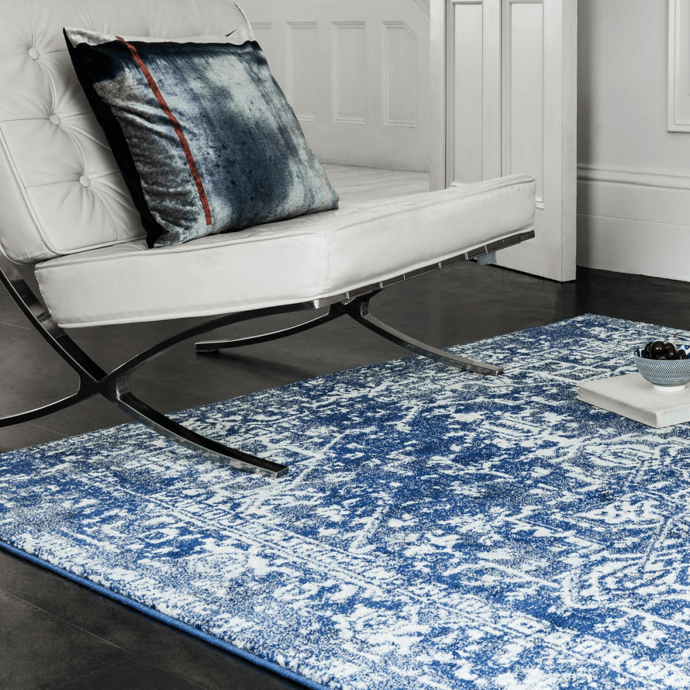 Nova Rug, 1.2 x 1.7m, Antique Navy, L120 x W170cm