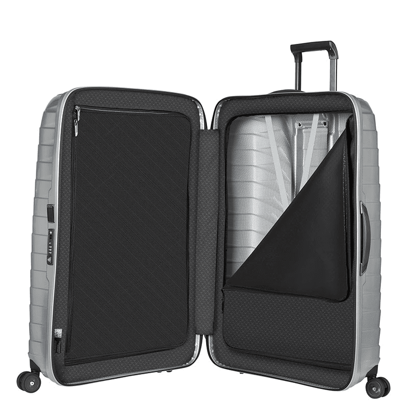 Proxis Suitcase, H81 x L57 x W32cm, Silver