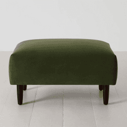 Image showing the Model 05 Velvet Ottoman, Vine product.