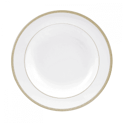 Image showing the Vera Wang - Lace Gold Soup plate, 23cm product.