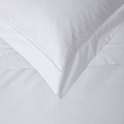 Image showing the Adeline King size duvet cover, W225 x L220cm, White product.