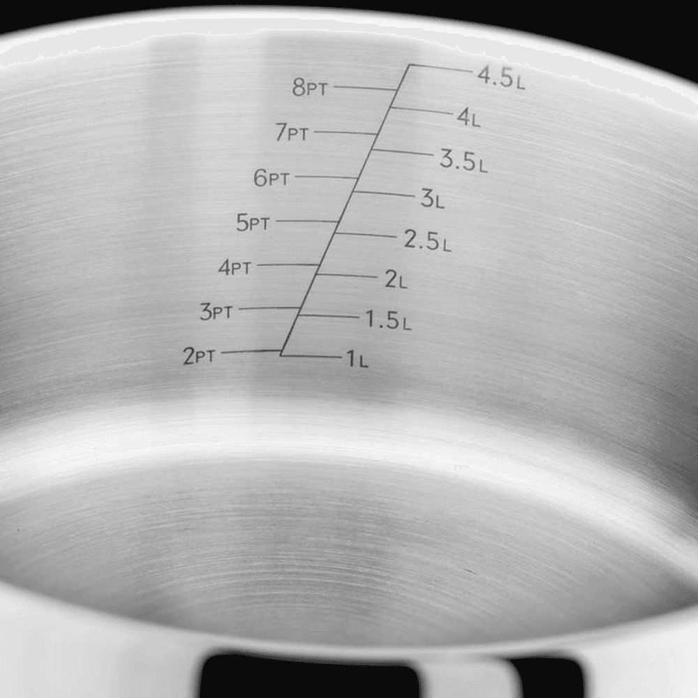 Induction Casserole, 24cm - 4.5 litre, Stainless Steel