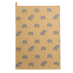 Image showing the Elephant Tea towel, 45 x 65cm product.