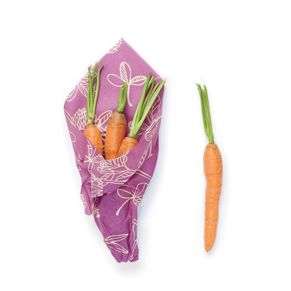 Clover Print Pack of 3 food wraps, small/med/large