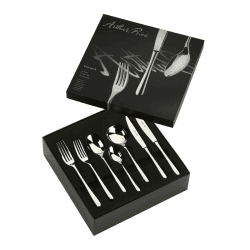 Image showing the Warwick 56 piece cutlery set, Stainless Steel product.