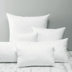 Image showing the Small square cushion pad, 40 x 40cm, Duck Feather product.