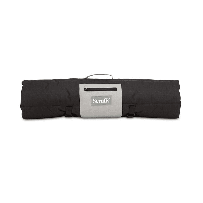 Expedition Roll Up Travel Pet Bed, 100 x 70cm, Storm Grey