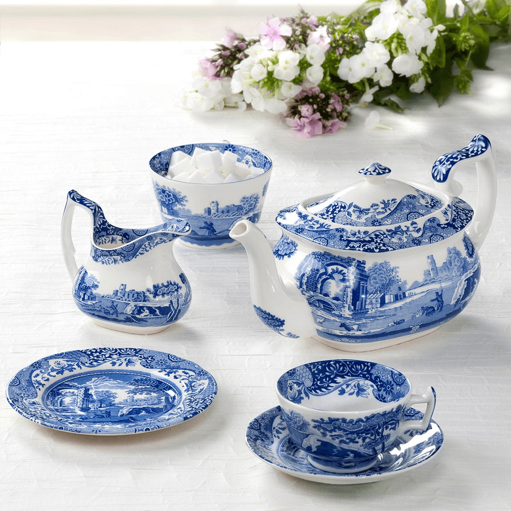 Blue Italian Teapot, 1.1 litre