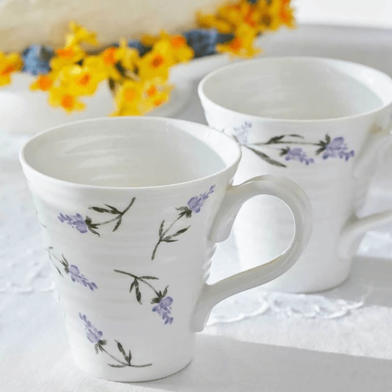 Lavendula Set of 2 Mugs, D14.5cm, Multi