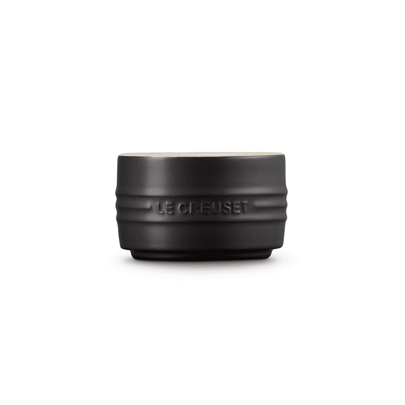 Stoneware Ramekins in Satin Black