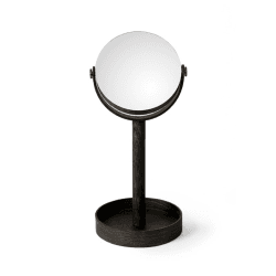 Image showing the Close Up Mirror, H45 x W19.5 x D19.5cm, Black product.