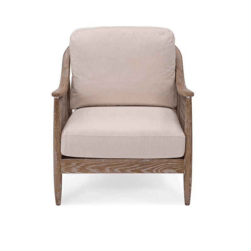 Templecombe Rattan Armchair, Oatmeal