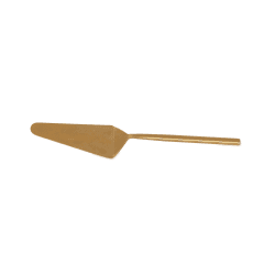 Image showing the Brompton Cake Slice, Antique Brass product.