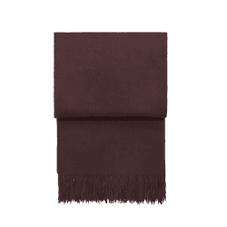 Image showing the Classic Plaid Throw, H200cm x W130cm, Plum product.