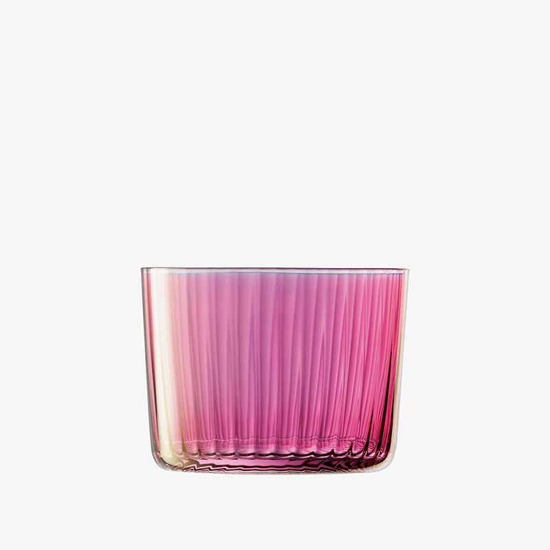 Gems Set of 4 Tealight Holders, H6cm, Garnet