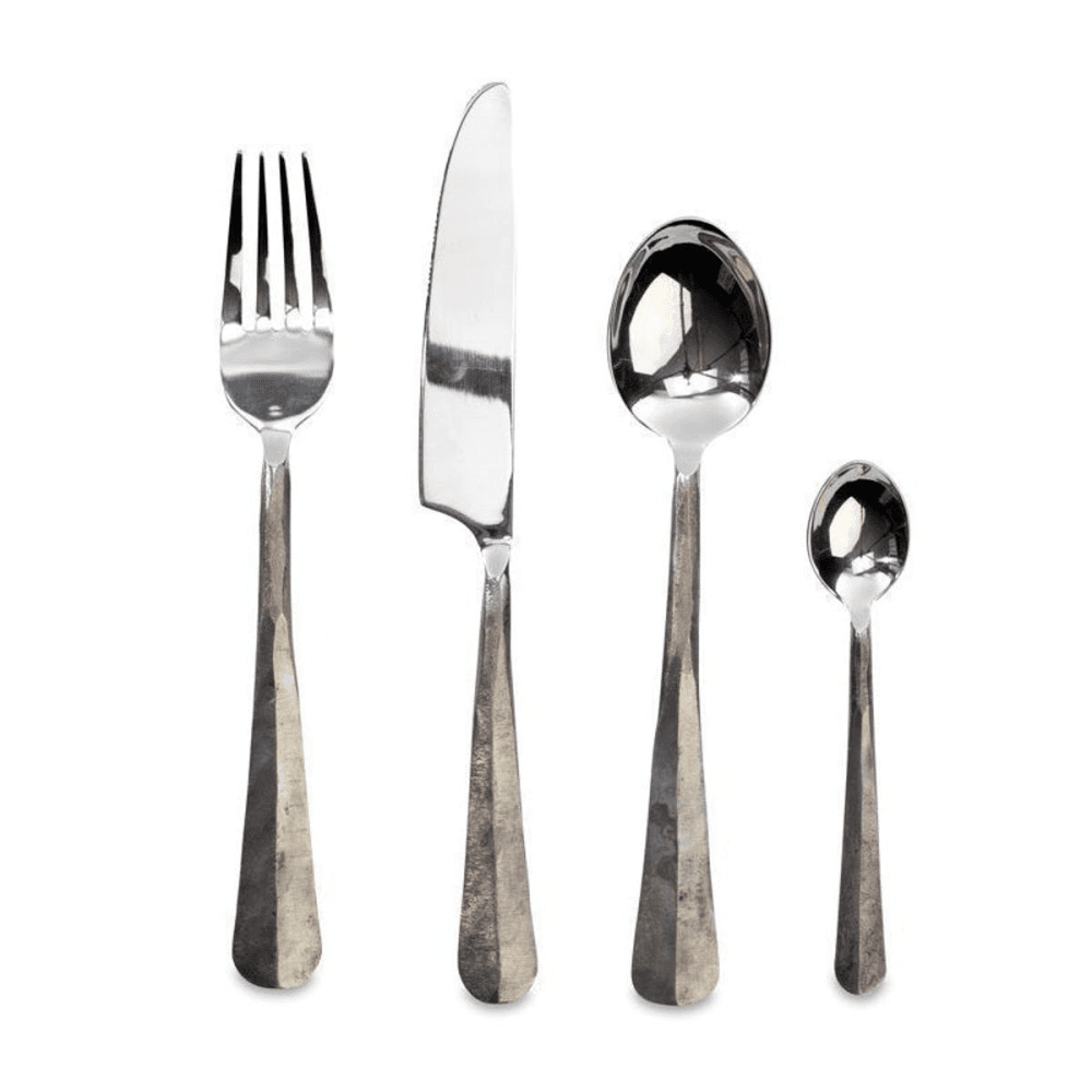 Osko 16 piece cutlery set, Brushed Silver