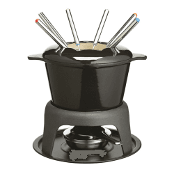 Image showing the Fondue set, black product.