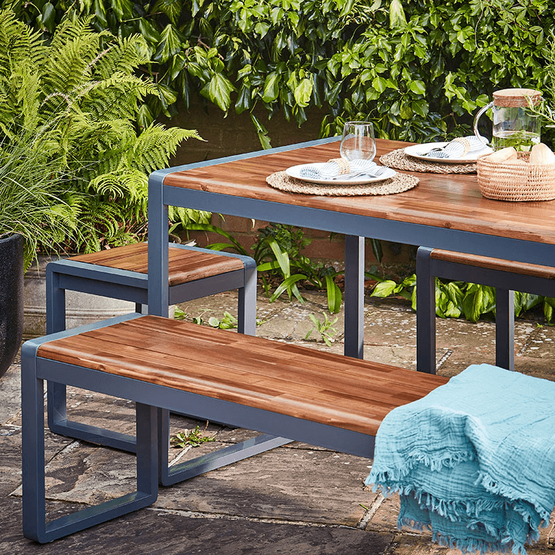 Spitalfields 5 Piece Furniture Set, Brown/Grey
