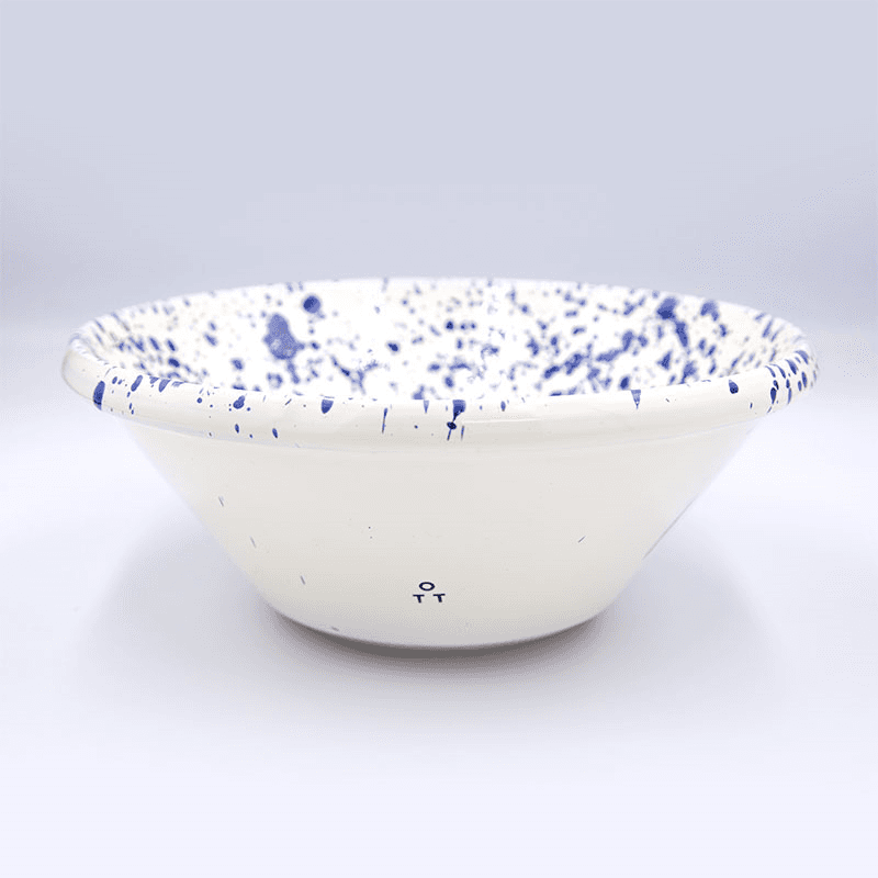 Splatter Salad Bowl, D24cm, Blueberry