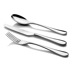 Image showing the Mulberry 24 piece cutlery set, Mirror Finish Stainless Steel product.