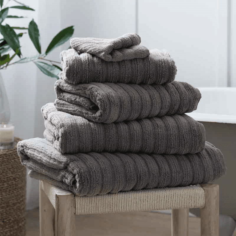 Hydrocotton Bath towel, 70 x 125cm, Slate