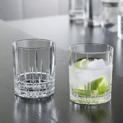 Image showing the Perfect Serve Set of 4 Double Old Fashioned Glasses, 368ml, Clear product.