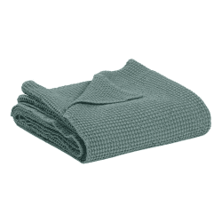 Image showing the Maia Bed cover, 180 x 260cm, Green/Grey product.