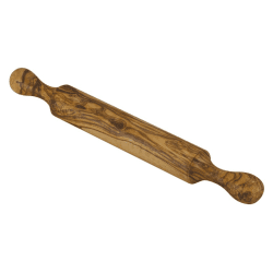 Image showing the Traditional Olive Wood Rolling Pin - 37cm product.