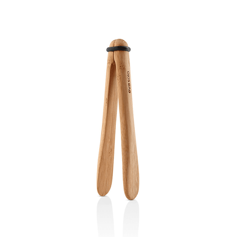 Nordic Kitchen Charcuteries tongs, 16cm, Bamboo Wood