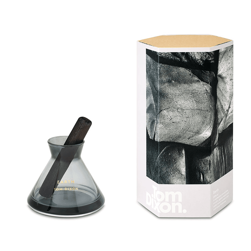 Elements Earth Diffuser, H14 x W12 x D 12, Black