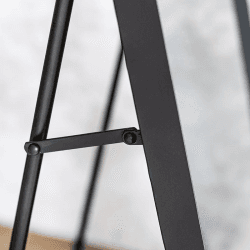 Image showing the Charlcombe Arched Freestanding Mirror, H170cm, Iron product.