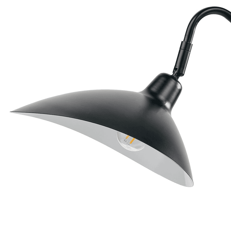 Toulon Table Lamp, H50cm, Black