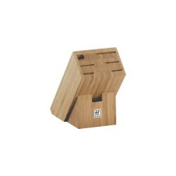Image showing the Knife block empty, 7 slot, Bamboo product.