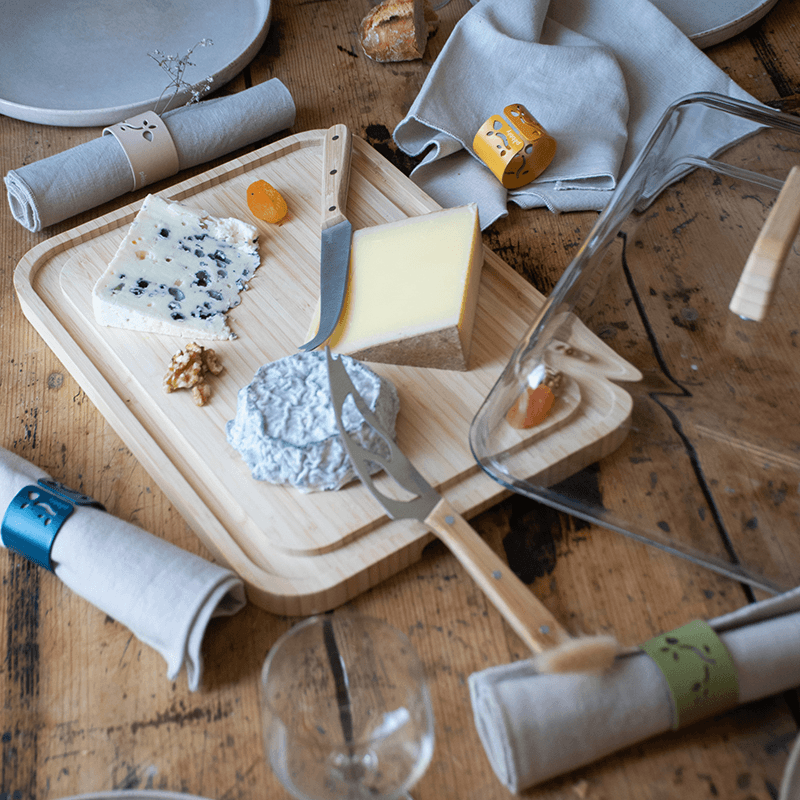Bamboo Cheese Box, Clear
