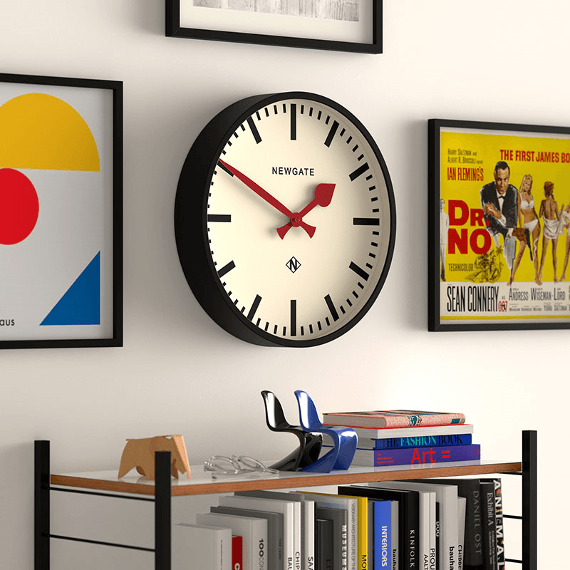 Universal Wall Clock, D43cm, Black