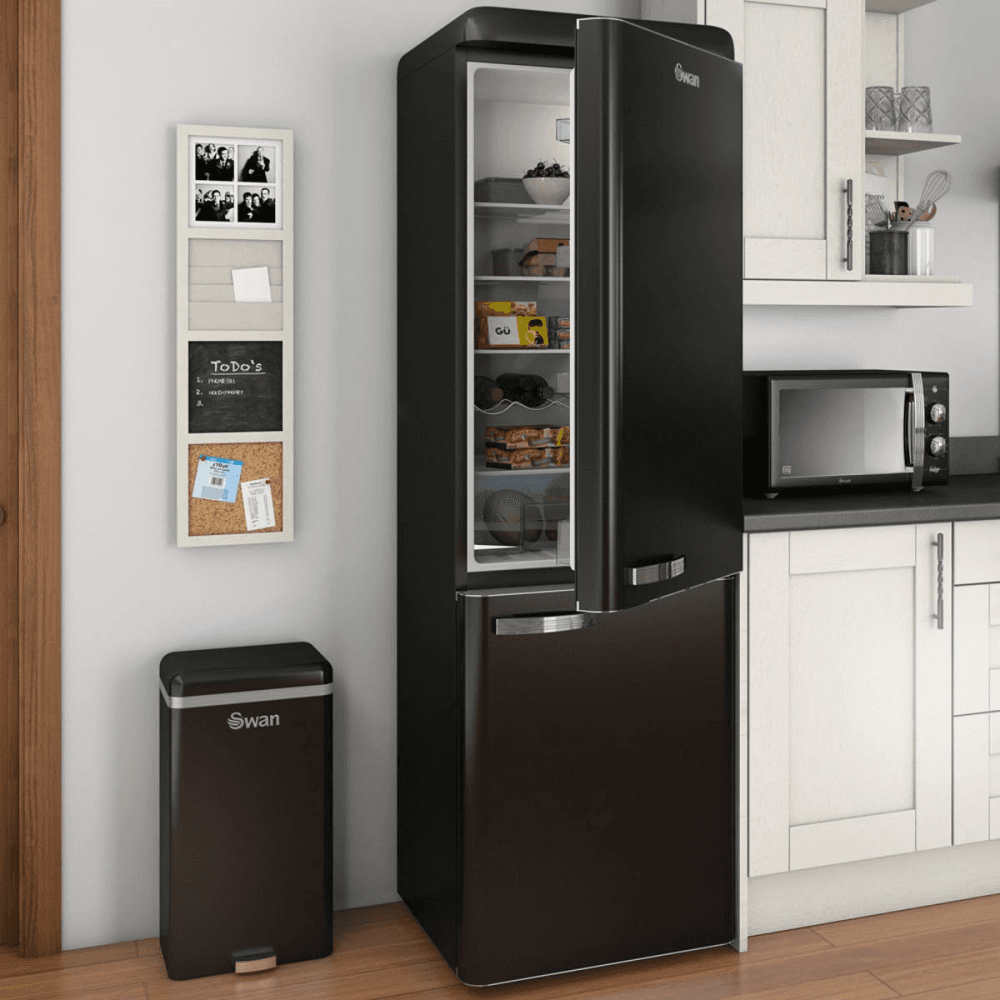 Retro Sensor Bin, Black