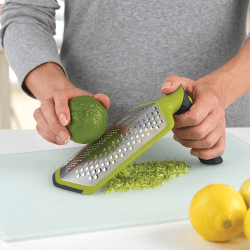 Image showing the Twist 2-in-1 grater - coarse & fine, Green product.