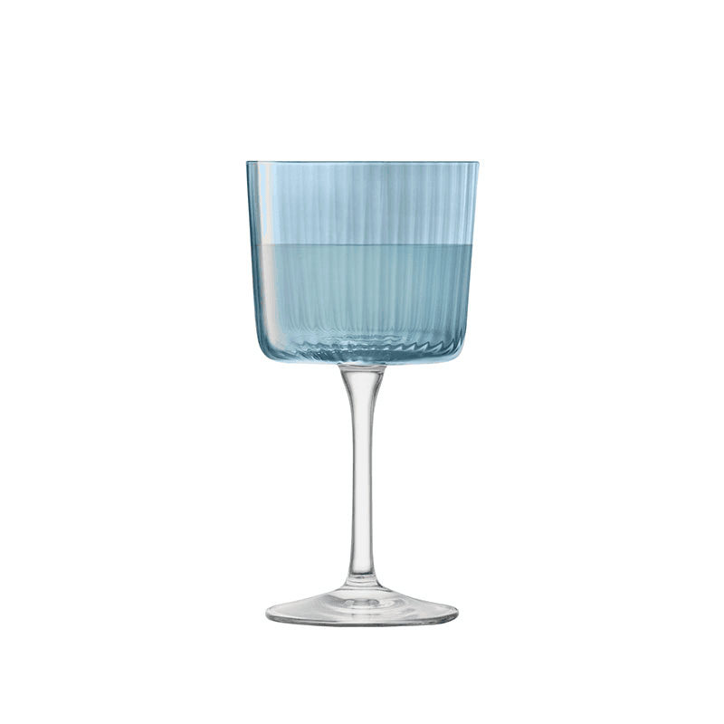 Gems Set of 4 Wine Glasses, 250ml, Sapphire