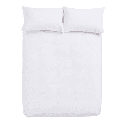 Image showing the 200TC Cooling Tencel Super King Duvet Set, White product.