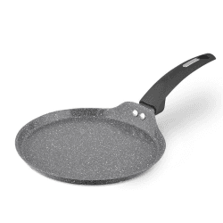 Image showing the Cerastone Crepe Pan Graphite, 25cm, Grey product.