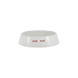 Image showing the "Woof Woof" Large Pet Bowl product.