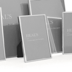 Image showing the Simple Photo Frame, 4 x 6", Silver product.